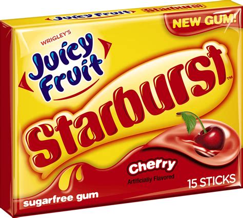 Juicy Fruit, Sugar Free Cherry Chewing Gum, 15 Ct - Walmart.com