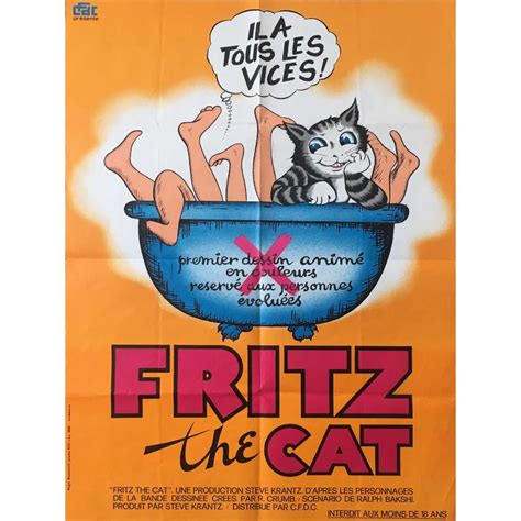 FRITZ THE CAT Movie Poster 23x32 in.