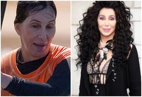 Cher Without Makeup - No Makeup Pictures - Makeup-Free Celebs