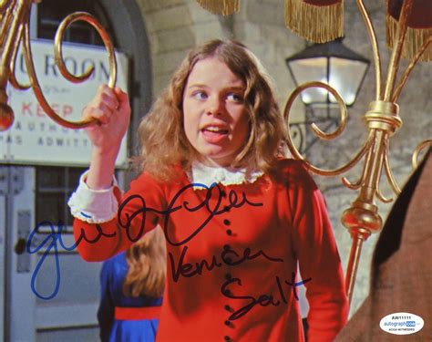 JULIE DAWN COLE - Willy Wonka and the Chocolate Factory AUTOGRAPH Signed 8x10 Photo E