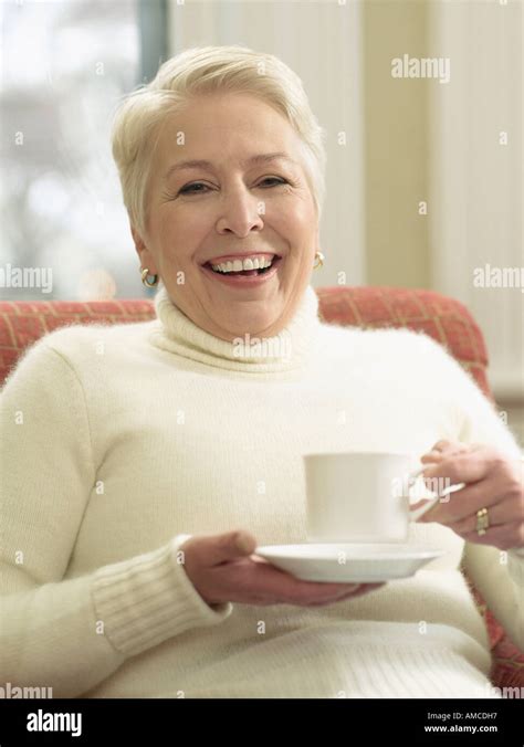Recliner chair old woman hi-res stock photography and images - Alamy