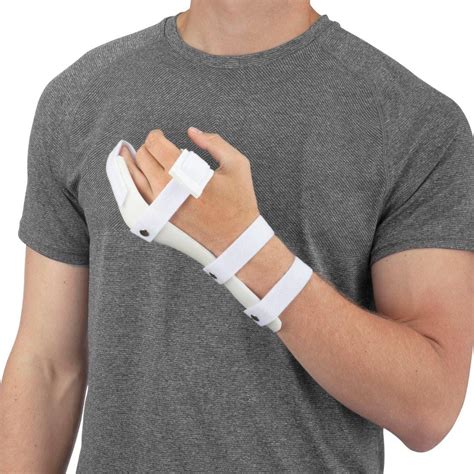 Ulnar Gutter Splint - Boxer Fracture of the Pinky and Ring Finger - Walmart.com