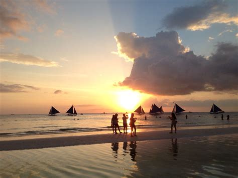 Boracay Sunset | Sunset, Boracay, Beach