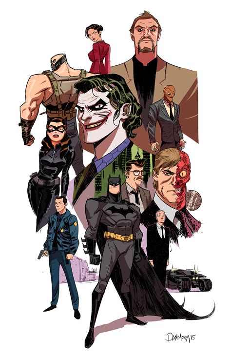 THE DARK KNIGHT Trilogy Fan Art Inspired by Bruce Timm — GeekTyrant