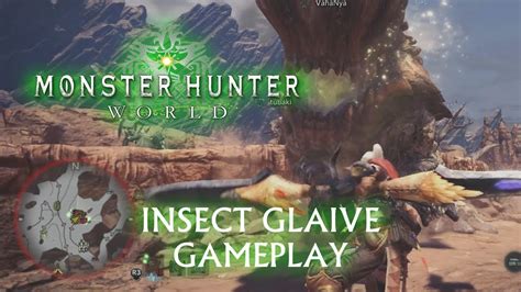 Insect Glaive Gameplay (Monster Hunter World BETA) - YouTube