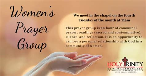 Prayer For A Women's Group - CHURCHGISTS.COM