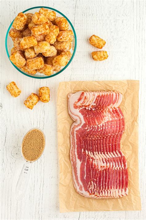 Air Fryer Bacon Wrapped Tater Tots | Air Frying Foodie