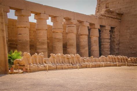 Premium Photo | Ruins of the beautiful ancient temple in luxor. ruins ...