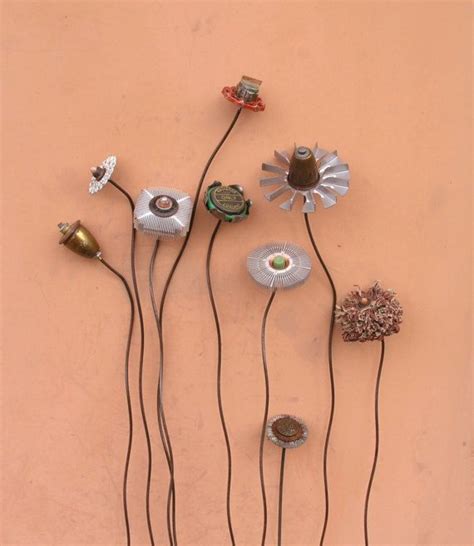 Indoor Garden Flower Arrangement Steampunk Art Industrial | Etsy | Flower arrangements, Indoor ...
