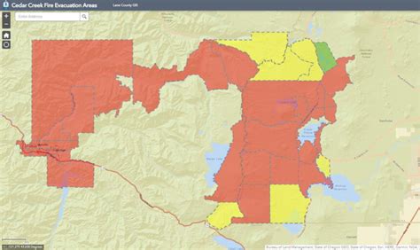 Oakridge, Westfir evacuated due to Cedar Creek Fire, Conflagration Act ...