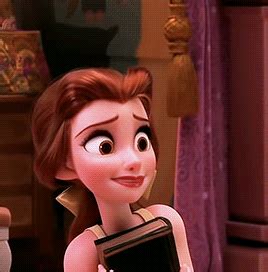 animationsource:Belle in Ralph Breaks the Internet: Wreck it... on Make a GIF