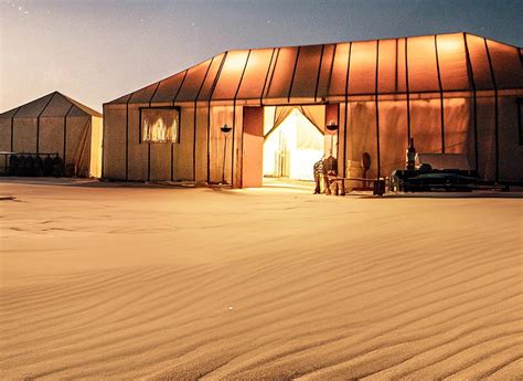 Dubai desert camping areas set up in Al Awir