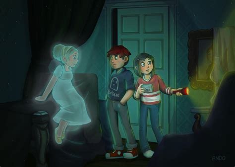 Middle-School Medium: Ghost Hunting by Draw-out-loud on DeviantArt