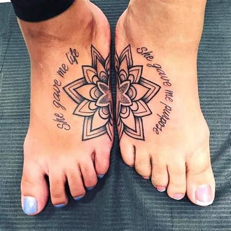 Mother and Daughter Temporary Tattoo, She Gave Me Life She Gave Me Purpose Tattoo, Lotus ...