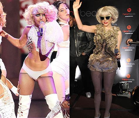 Lady Gaga Flaunts 30 Pound Weight Loss: Before and After - PK Baseline- How Celebs Get Skinny ...