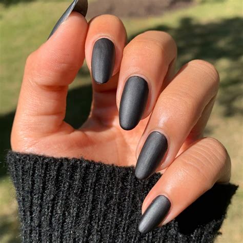 Morticia Matte Black Nail Polish Addams Wednesday - Etsy