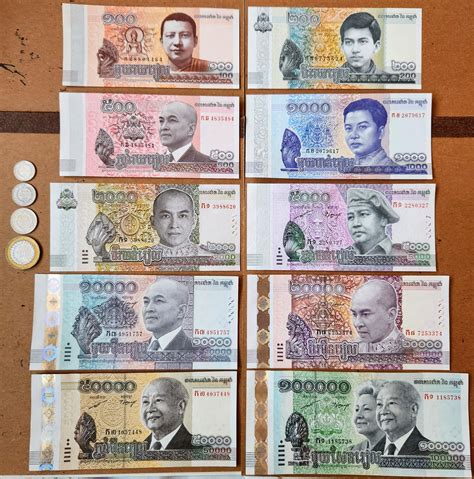 Current Issue Cambodian Riel (KHR) Banknotes & Coins 🇰🇭 (UPDATE) : r/Banknotes