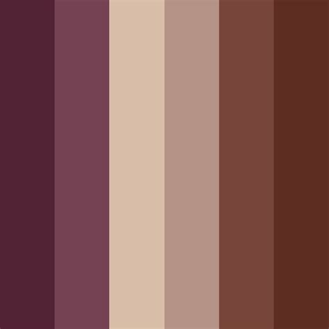 Dull With Dark Peal Color Palette | Brown color palette, Color, Color palette