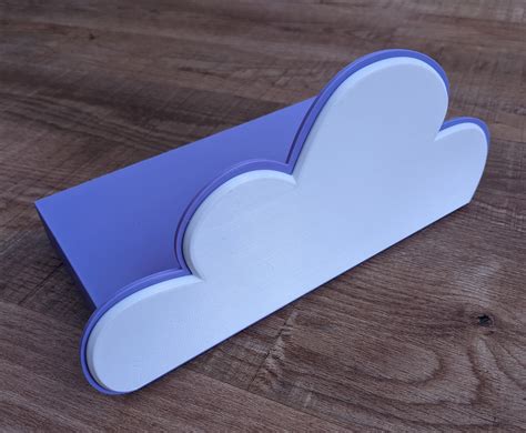 Cloud Storage - Floating Shelf Design by kwerkshop | Download free STL model | Printables.com