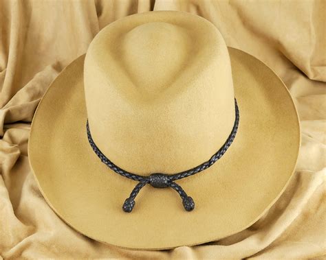 Leather cowboy hat band Handmade western hat bands | Etsy