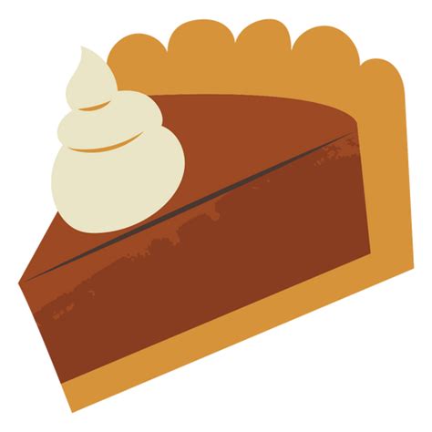 Pumpkin pie slice PNG Designs for T Shirt & Merch