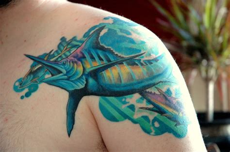 Pin by Derek Henry on Ink | Tattoo designs men, Swordfish tattoo, Tattoos