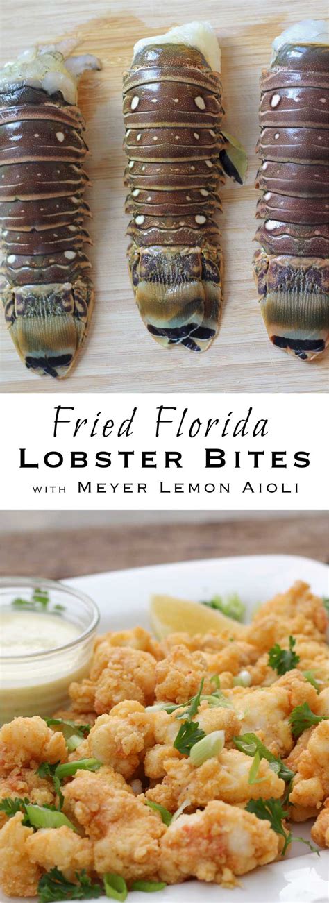 Florida Lobster Bites & Meyer Lemon Aioli - Suwannee Rose