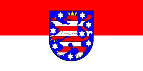 Clipart - Flag of Thuringia