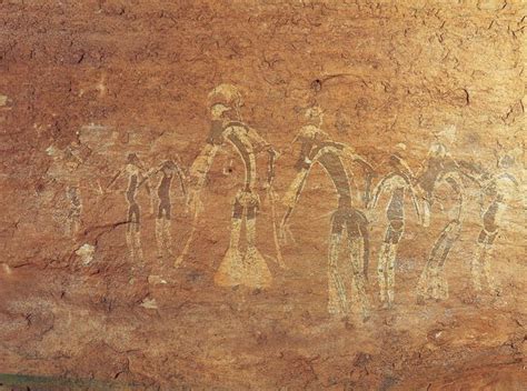 dance: rock painting of Neolithic dancers | Cave paintings, Stone age ...