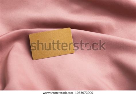 Blank Gift Card Design Layout Minimalist Stock Photo 1038073000 ...