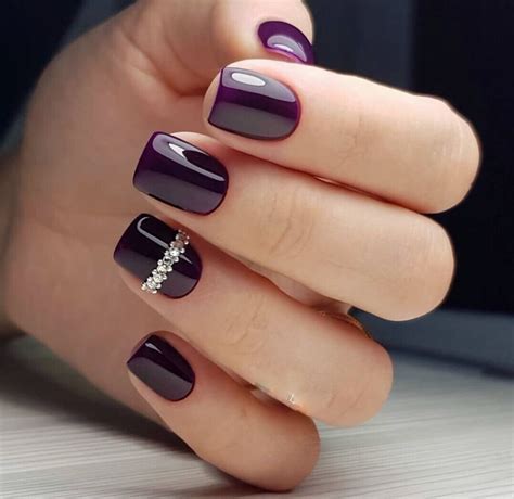 Mẫu Nail Màu Tím Đẹp Nhẹ Nhàng, Mộng Mơ Cho Nàng Thơ