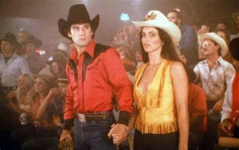 John Travolta & Madolyn Smith Osborne during filming of the 'Urban ...