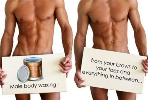 Male body waxing is a "thing" for sure. 509-961-6555 www ...