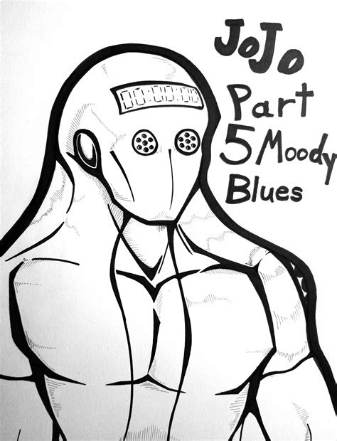 [Fanart] Part 5: Moody Blues : r/StardustCrusaders