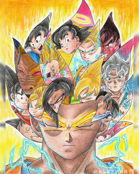 44+ Cool Goku Drawings