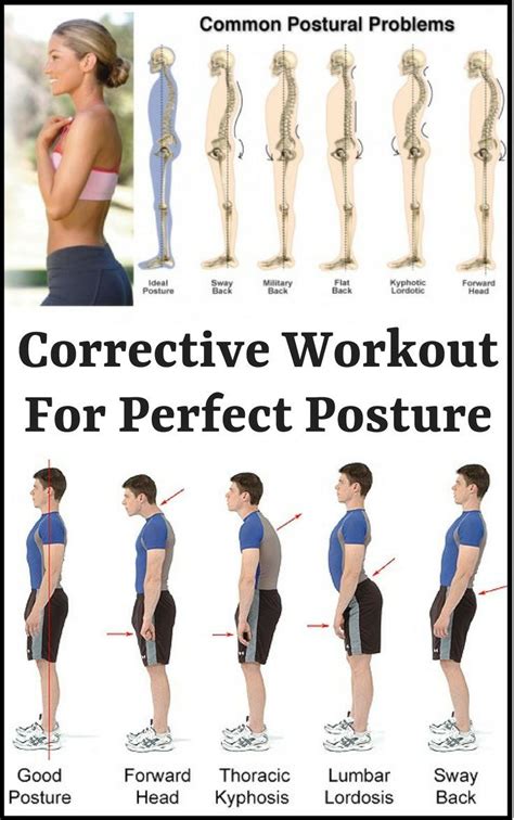 Do This Effective 8 Minute Corrective Workout For Perfect Posture #health #posture #exercise ...