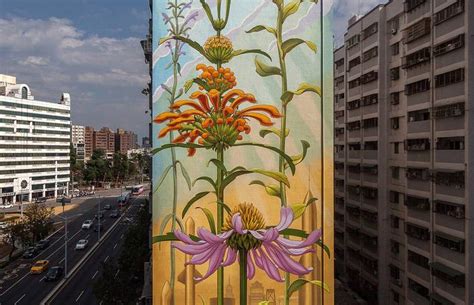 Blooming Plant Murals in the City – Fubiz Media