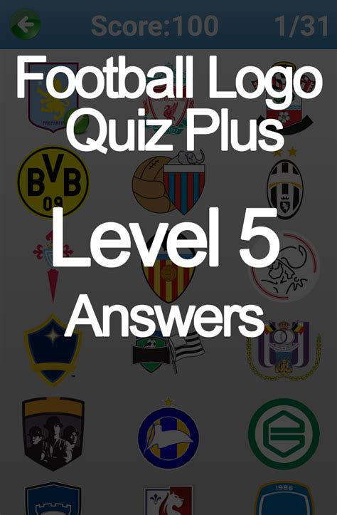 Football Logo Quiz Plus Level 5 Answers ~ Doors Geek