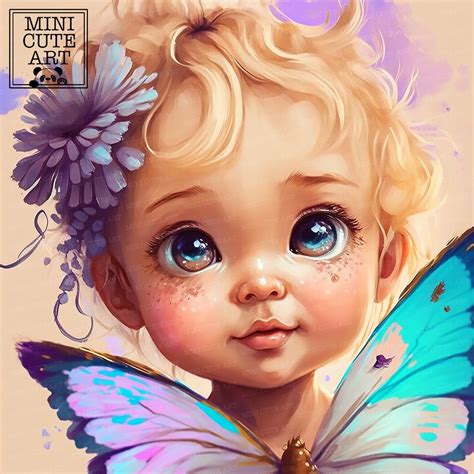 Watercolor Fairy Girl, Fairy Clip Art, Children Fairy Girl, Fairy Clip Art, Cute Child ...