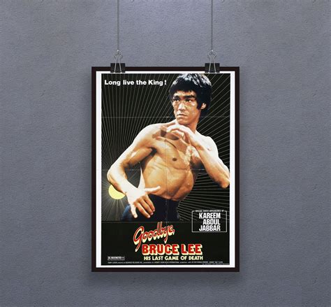 The Game of Death 1972 Poster Hong Kong Martial Arts Film - Etsy