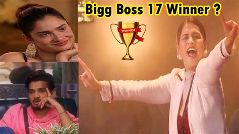 Bigg Boss 17 Winner: Mannara Chopra The winner beats Ankita Lokhande and Munawar Farqui ...