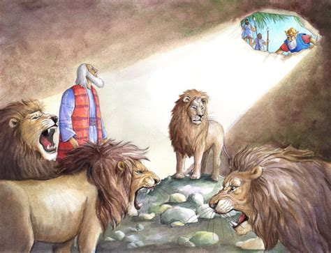 Kids Bible Stories Kids Bible Story Of Daniel In The Lions Den | Images ...