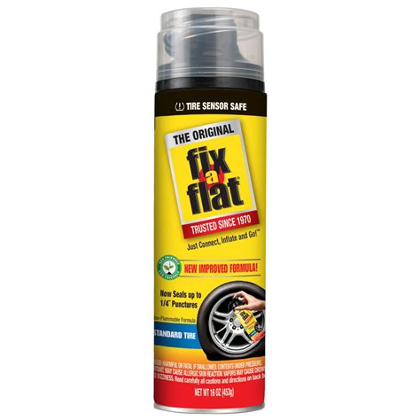 Fix-A-Flat 16 oz. Eco Friendly Tire Inflator-S60420 - The Home Depot