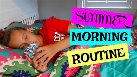 TWEEN'S MORNING ROUTINE! - YouTube