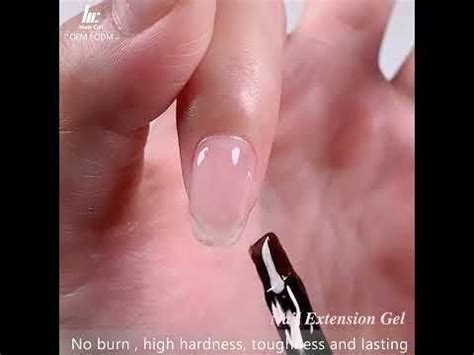 Builder Gel On Natural Nails | Builder Gel Nails Tutorial |Nail ...