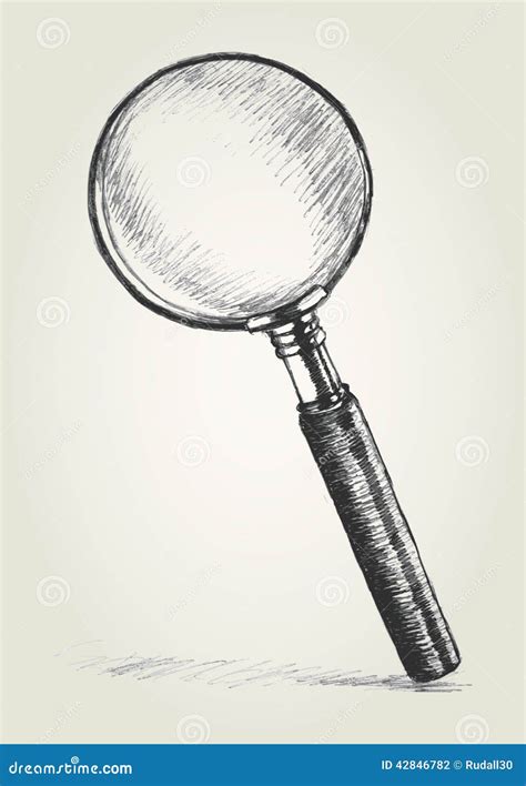 Magnifying Glass stock vector. Illustration of icon, magnified - 42846782