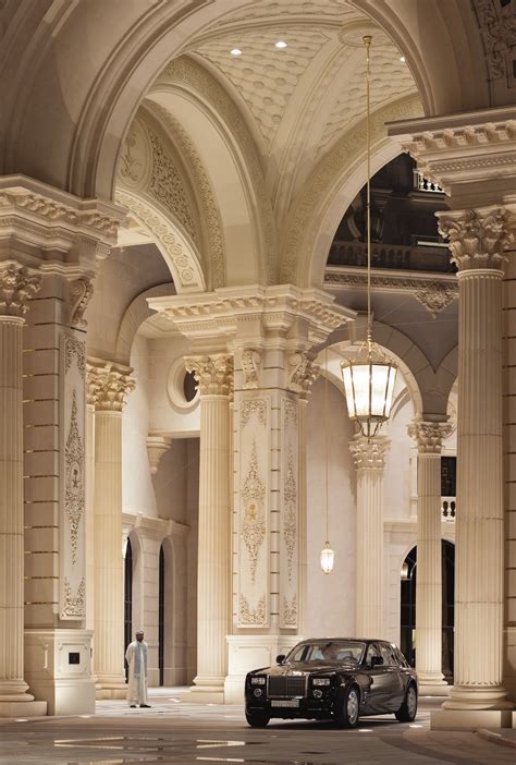 The Porte Cochere at The Ritz-Carlton, Riyadh Chandelier Design, Grande ...