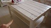 Ikea Hack Tutorial // Lack Coffee Table DIY using reclaimed wood - YouTube