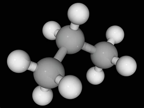 Propane Molecule Photograph by Laguna Design/science Photo Library