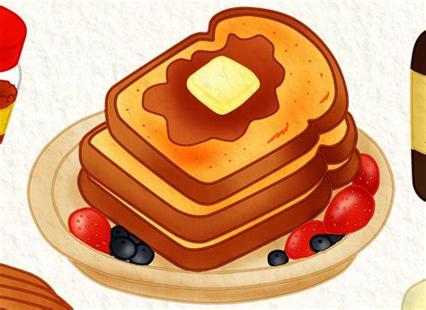 cute french toast drawing | Cute clipart, Drawings, Clip art - Clip Art Library